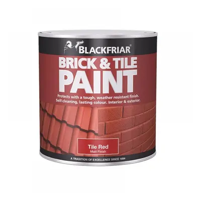 Blackfriar BF0160001F1 Brick & Tile Paint Matt Red 250Ml