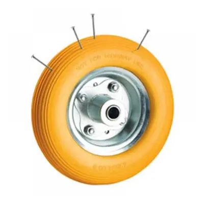 Clarke 4202003 Pf395 Yellow Tyred Wheel