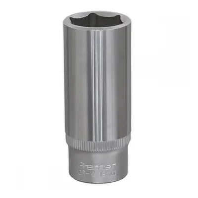 Sealey S3819D Walldrive® Socket 19Mm Deep 3/8inSq Drive