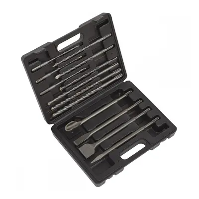 Sealey WDCS Sds Plus Drill Bit & Chisel Set 13Pc