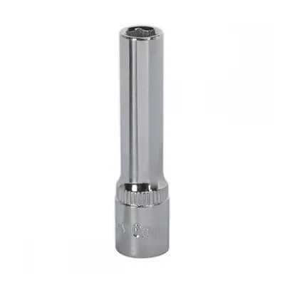 Sealey SP1406D Walldrive® Socket 6Mm Deep 1/4inSq Drive Fully Polished