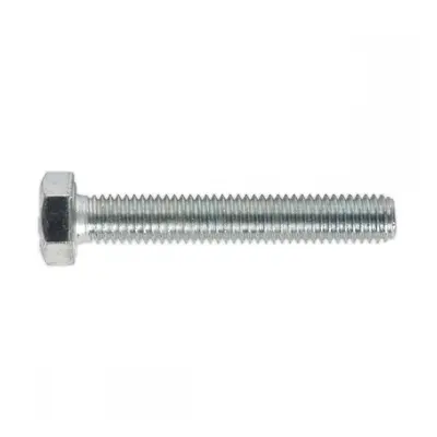 Sealey SS850 Ht Setscrew M8 X 50Mm 8.8 Zinc Pack Of 50