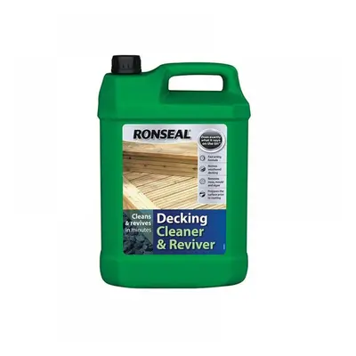 Ronseal 35903 Decking Cleaner & Reviver 5 Litre