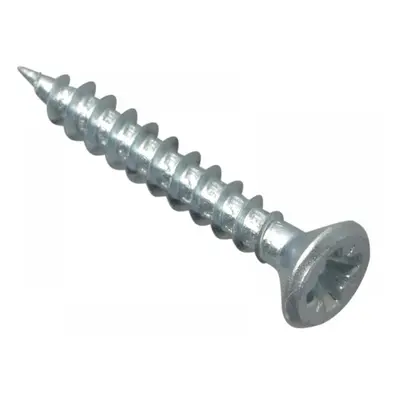 Forgefix MPS3530ZP Multi-Purpose Pozi Compatible Screw Csk St Zp 3.5 X 30Mm Box 200