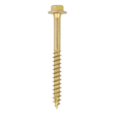 Timco 10100SCSYP Solo Coach Screws - Hex Flange - Yellow 10.0 X 100 TIMpac 2