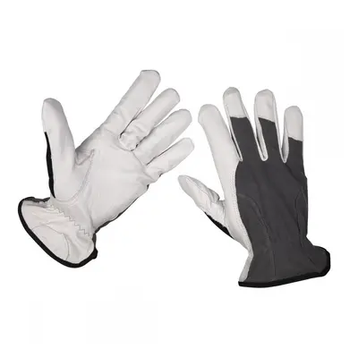 Sealey 9136L Super Cool Hide Gloves Large - Pair