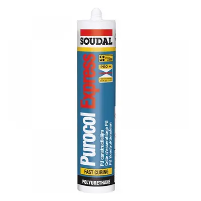 Soudal Purocol Express* Transparent 310Ml cartridge 6