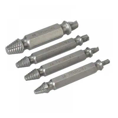 Faithfull CT10-004A Screw Extractor Set 4 Piece