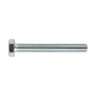 Sealey SS1080 Ht Setscrew M10 X 80Mm 8.8 Zinc Pack Of 25