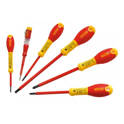 Stanley® 0-65-443 Fatmax® Vde Insulated Screwdriver Set 6 Piece