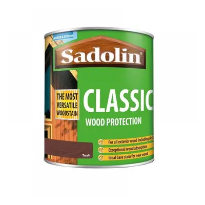 Sadolin 5028461 Classic Wood Protection Teak 1 Litre