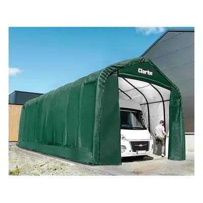 Clarke 3503596 Cig1640 16ftX40ftX14.5ft Garage Green