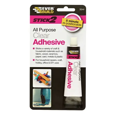 Everbuild Stick 2 All Purpose Adhesive 30Ml