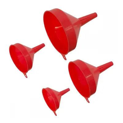 Sealey F94 Funnel Set 4Pc Economy Fixed Spout