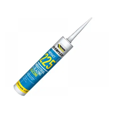 Everbuild Sika 486136 Everflex® 225 Industrial & Glazing Silicone White 295Ml