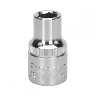 Sealey S1210 Walldrive® Socket 10Mm 1/2inSq Drive