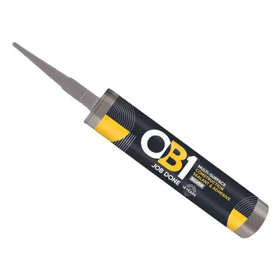 Ob1® 30617355 Hybrid Sealant & Adhesive Silver 290Ml