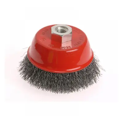 Faithfull 0110014430 Wire Cup Brush 100Mm M14X2 0.30Mm Stainless Steel Wire