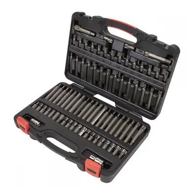 Sealey AK21974P Trx-Star*/Security Trx-Star*/Hex/Ribe/Spline Bit Set 74Pc 3/8in & 1/2inSq Drive