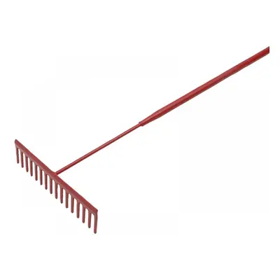 Faithfull RI37-LSTARSH Asphalt Rake 16 Flat Teeth - Tubular Steel Shaft