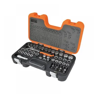 Bahco S530T S530T 1/2In Drive Pass-Through Socket Set 53 Piece