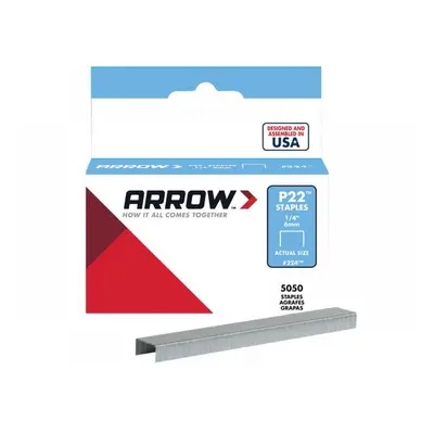 Arrow A224 P22 Staples 6Mm (1/4In) (Box 5050)