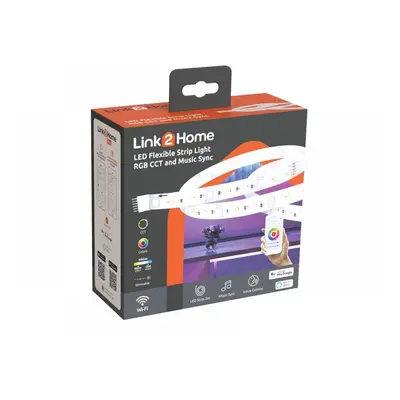 Link2Home L2H-STRIPRGBCCT Flexible Led Light Strip 5M