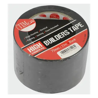 Timco HSBT High Strength Pvc Builderfts Tape 33M X 75Mm Roll 1