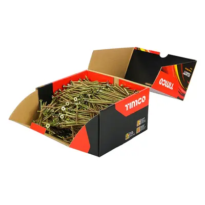 Timco 50090VYIND Velocity Premium Multi-Use Screws - Pz - Double Countersunk - Yellow 5.0 X 90 B