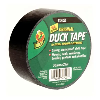 Shurtape SHU222227 Duck Tape Original Black Each 50Mm X 25M