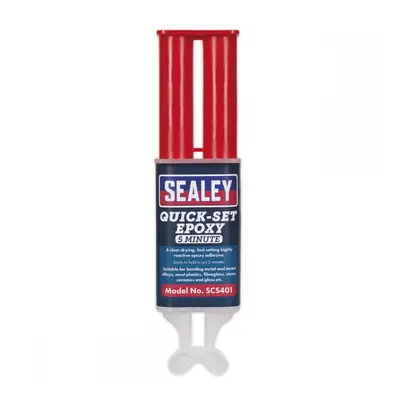 Sealey SCS401 Quick-Set 5 Minute Epoxy Adhesive 25Ml