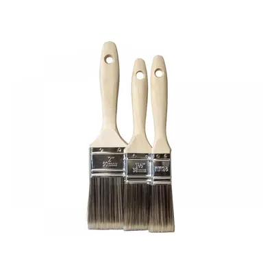 Faithfull 75005003 Tradesman Synthetic Paint Brush Set 3 Piece