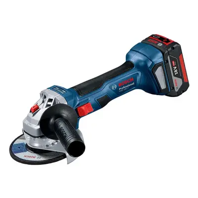 Bosch 06019H9070 Gws 18V-7 Professional Angle Grinder 115Mm 18V 2 X 4.0Ah Li-Ion