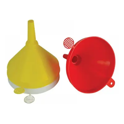 Faithfull AGT7801 Plastic Funnel 150Mm Set 3 Piece