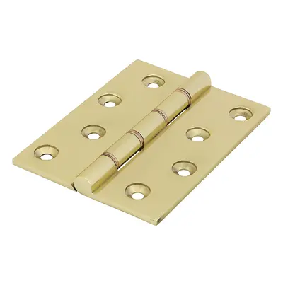 Timco 234358 Double Phosphor Bronze Washered Hinges - Solid Brass - Polished Brass 102 X 75