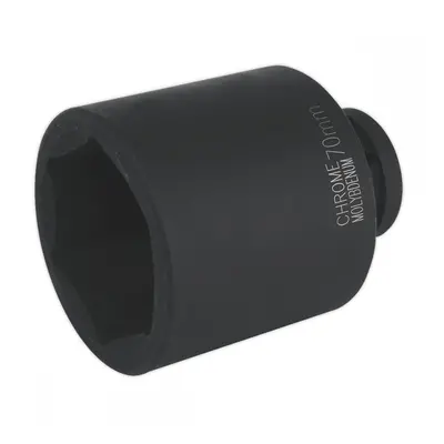 Sealey IS170D Impact Socket 70Mm Deep 1inSq Drive