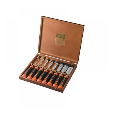 Bahco 434-S8-EUR 434-S8 Bevel Edge Chisel Set 8 Piece