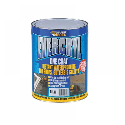 Everbuild Sika 484620 Evercryl® One Coat Clear 5Kg