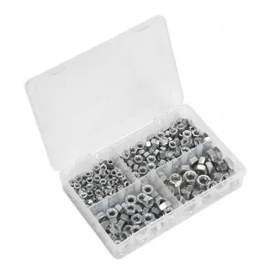 Sealey AB029SN Steel Nut Assortment 320Pc 1/4in-1/2inUnf