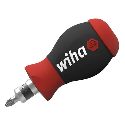 Wiha 43613 Magnetic Softfinish® Stubby Screwdriver With Bit Magazine