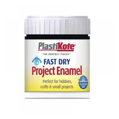 Plastikote 440001 Fast Dry Enamel Paint B1 Bottle Gloss Black 59Ml