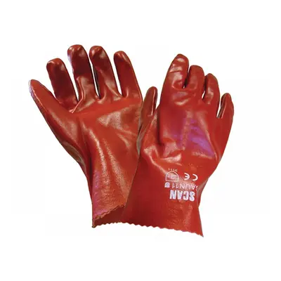 Scan 5004-27 Pvc Gauntlets 27Cm (11In) - L (Size 9)