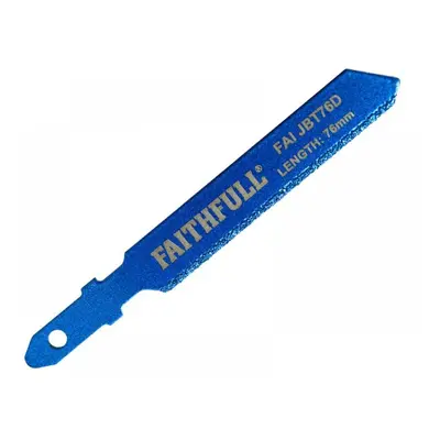 Faithfull Jigsaw Blade Diamond Grit 76Mm