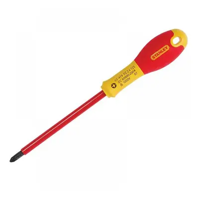 Stanley® 0-65-419 Fatmax® Vde Insulated Screwdriver Pozidriv Tip Pz2 X 125Mm