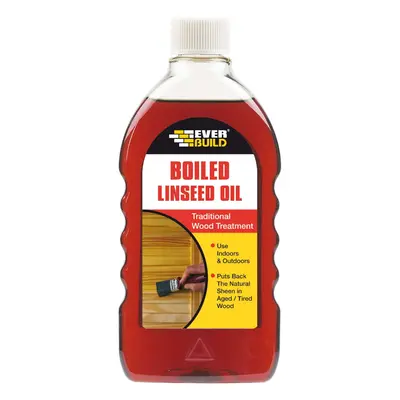 Everbuild Boiled Linseed Oil 500Ml