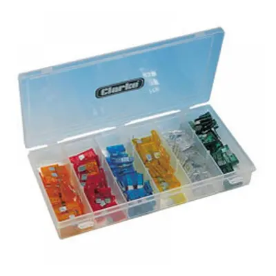 Clarke 1801312 Cht312 120 Piece Car Fuse Kit