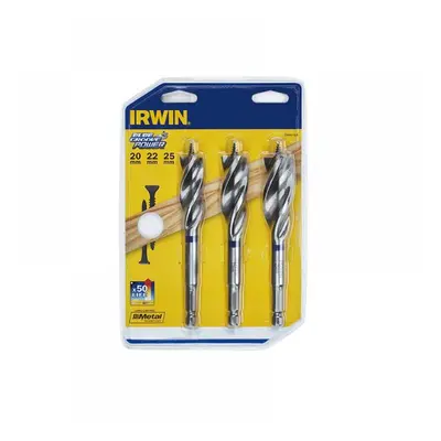 Irwin® 10507764 Blue Groove Wood Power Bit Set 3 Piece 20 22 & 25Mm