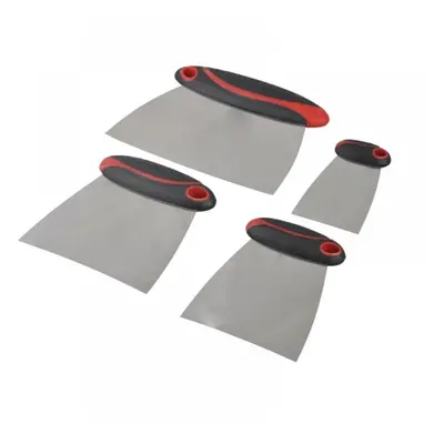 Faithfull Stainless Steel Filler & Spreader Set 4 Piece