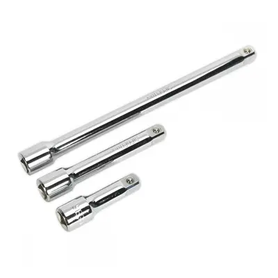 Sealey S0720 Extension Bar Set 3Pc 1/2inSq Drive