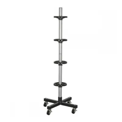 Sealey STR004 Wheel Storage Trolley 100Kg Capacity